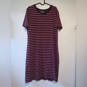 NWOT DIP Striped T-shirt Dress